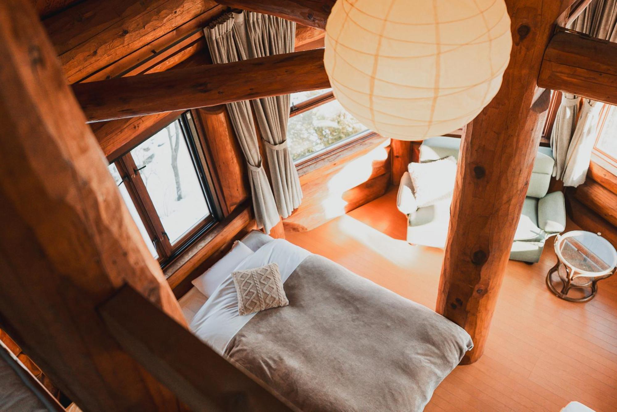 Hakuba Pension & Log Hotel Meteor Buitenkant foto