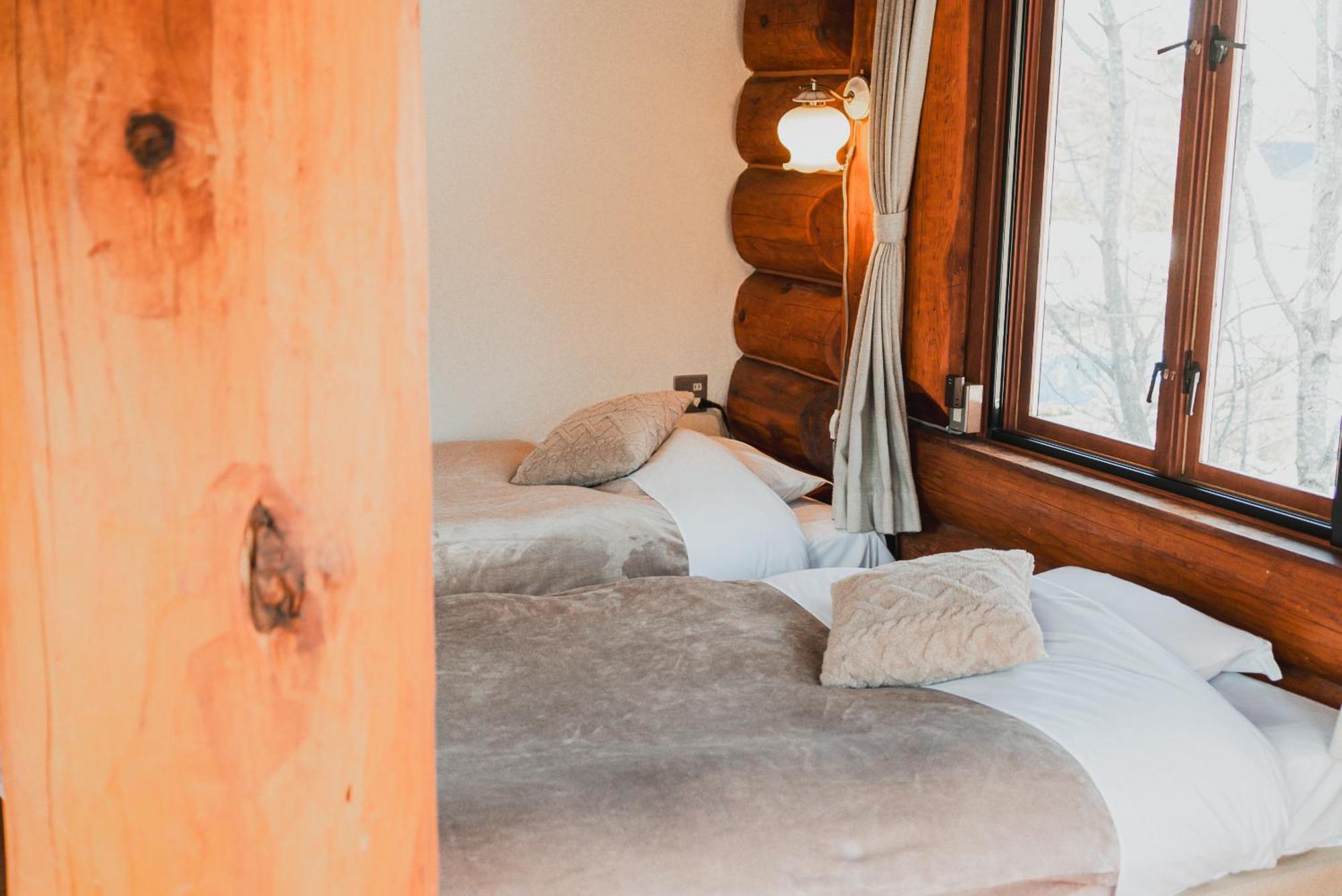Hakuba Pension & Log Hotel Meteor Buitenkant foto